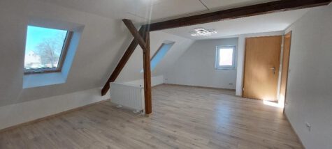 Frisch sanierte 2 Raumwohnung mit Küche, 06420 Könnern, Dachgeschosswohnung